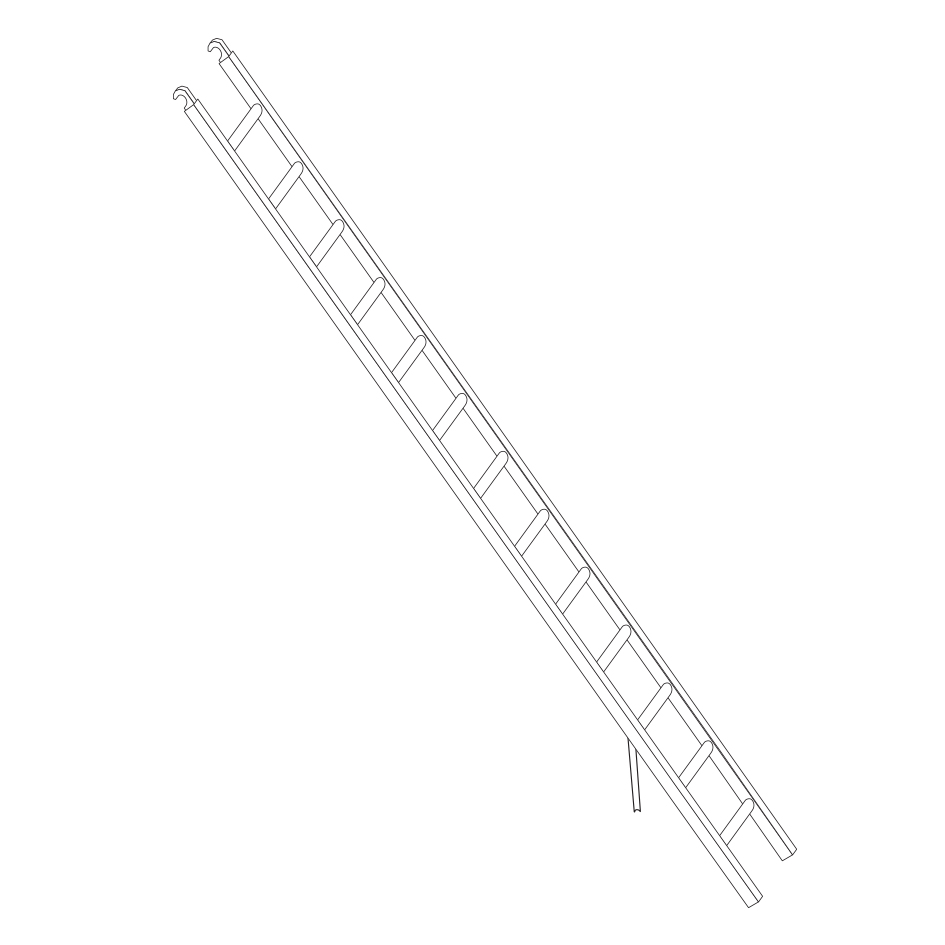 3.9m Scaffold Ladder 3.9m Scaffold Ladder